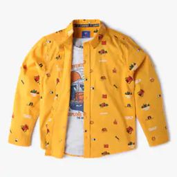 Boys Printed Twofer Shirt-picture-52