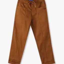 Boys Straight Fit Flat-Front Trousers-image-15
