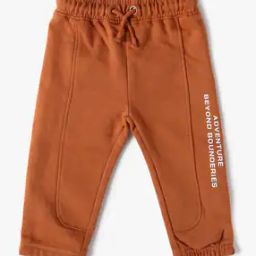 Boys Typographic Print Regular Fit Joggers-picture-18