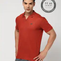 Men Regular Fit Active Polo T-Shirt-image-60