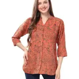 Women Floral Print Relaxed Fit Tunic-74