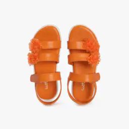 Girls Dual-Strap Flat Sandals-picture-46