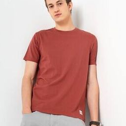 Men Slim Fit Crew-Neck T-Shirt-image-116