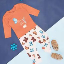 Cotton Graphic T-shirt And Pant Set-picture-24