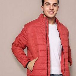 the indian garage co Puffer Jacket with Zip Pockets-picture-5