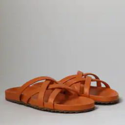 Slip-On Sandals with Criss-Cross Straps-picture-7
