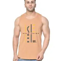 Men Typographic Sleeveless Vest with Round Neck-picture-25