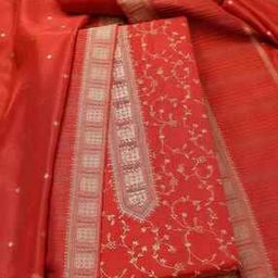Women Embellished Unstitched Dress Material-image-82