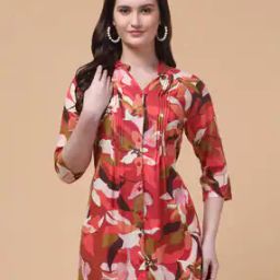 Women Printed Fitted Tunic-image-33