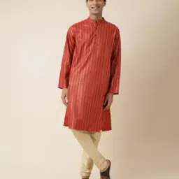 fabindia Long Kurta with Mandarin Collar-picture-46