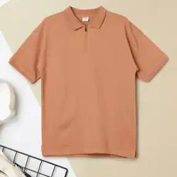 Boys Knitted Polo T-shirt-image-2