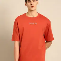 recast Men Typographic Print Fit T-Shirt-picture-17