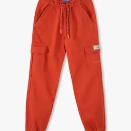 Boys Regular Fit Crago Pants with Insert Pockets-image-76