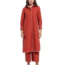 Women Straight Kurta & Pants Set-picture-41