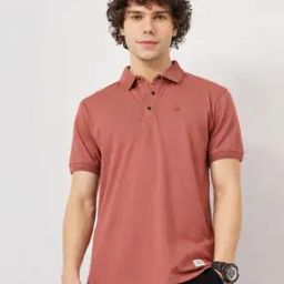 Men Slim Fit Polo T-Shirt with Logo Embroidery-image-54