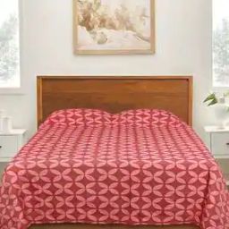 Geometric Print King-Size Bed Cover-image-11