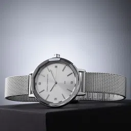 French Connection Women Silver-Toned Analogue Watch FC1318SM-14
