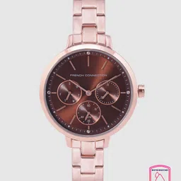 French Connection Women Copper-Toned Analogue Watch FC134RGM-image-64