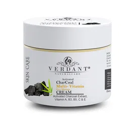 Verdant Natural Care Multi-Vitamin Activated Charcoal Face Massage Cream - 100g-98