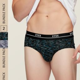 XYXX Men Pack Of 2 Printed IntelliSoft Antimicrobial Micro Modal Basic Briefs XYBRF2PCKN398-picture-48