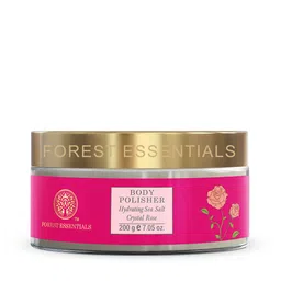 Forest Essentials Hydrating Sea Salt Crystal Body Polisher Mild Exfoliating Scrub - 200 g-23