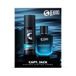 BEARDO Men Set of Mariner Capt Jack Deodorant 100 g + Mariner EDP 50 ml-26