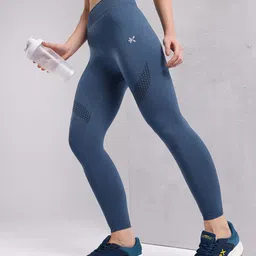 HRX by Hrithik Roshan Women Rapid-Dry Structure Detail Training Tights-picture-58