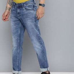 Lawman pg3 Men Skinny Fit Heavy Fade Acid Wash Stretchable Mid-Rise Jeans-image-17