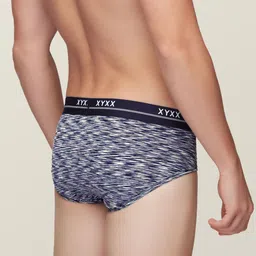 XYXX Men Pack Of 3 Printed IntelliSoft Antimicrobial Micro Modal Basic Briefs XYBRF3PCKN477 image 5