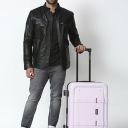 NAKURU YWD-2141 Textured ABS Hard Shell Medium-Sized Trolley image 4