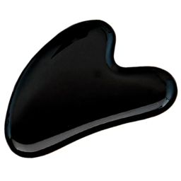 Le Marbelle Black Obsidian Gua Sha Face Massager For Face, Neck Glow & Skin Brightening-image-66