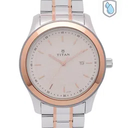 Titan Regalia Baron Men White Analogue watch NL1627KM01-image-37
