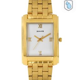 Sonata Men White Dial Watch NF7953YM01J-39