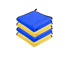 Kuber Industries Blue 4 Pieces Kitchen Towels-84