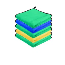 Kuber Industries Green & Blue 5 pcs Kitchen Towels-94