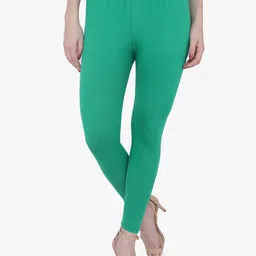 TRASA Women Cotton Ankle-Length Leggings-image-2