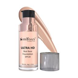 SHRYOAN Ultra HD Real Base Foundation Light Rose 40 GM-24
