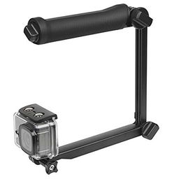 yantralay 3-Way Monopod Grip Tripod Selfie Stick for Hero 12/11/10/9/8, DJI OSMO Action, Insta 360 - Waterproof & Foldable - Compatible with SJCAM, Yi & More image 2