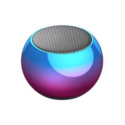generic Mini Bluetooth Wireless Speaker, LED Colour Changing, Portable image 1