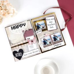 Personalised Teddy Hugging Card-38