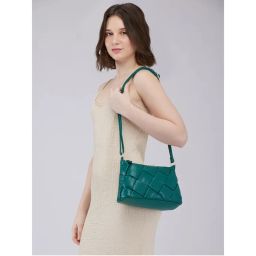 Caprese Women Teal Merlin Sling Bag (M)-picture-23