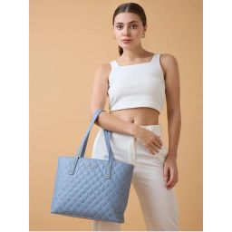 Caprese Women Blue Myra Satchel Bag (M)-picture-39