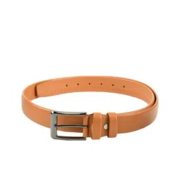 WINSOME DEAL Men Tan Brown Solid Belt-image-8