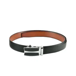 WINSOME DEAL Men Black & Brown Solid Belt-image-55