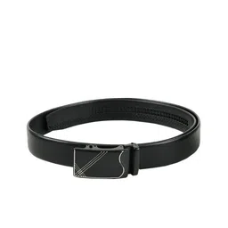 WINSOME DEAL Men Black Textured Belt-image-63