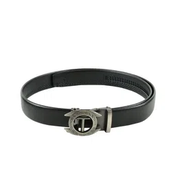 WINSOME DEAL Men Black Solid Belt-image-49