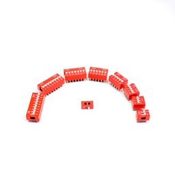 8-Pin Flat Dial switch 2.54mm image 3