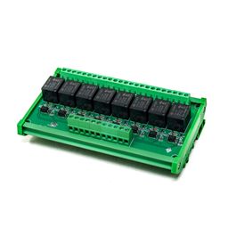 12V 8 Channels Relay Module High and Low Triggering Optocoupler Isolation Relay Module PLC Signal Amplifier Board image 2