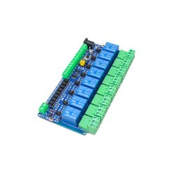 12V Modbus RTU 8, Channels Relay Module, Input Optocoupler, Isolation RS485 MCU image 2