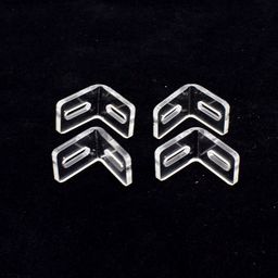 EasyMech Acrylic Bracket for Infrared Obstacle Avoidance IR Sensor Module (Pack of 4) image 1